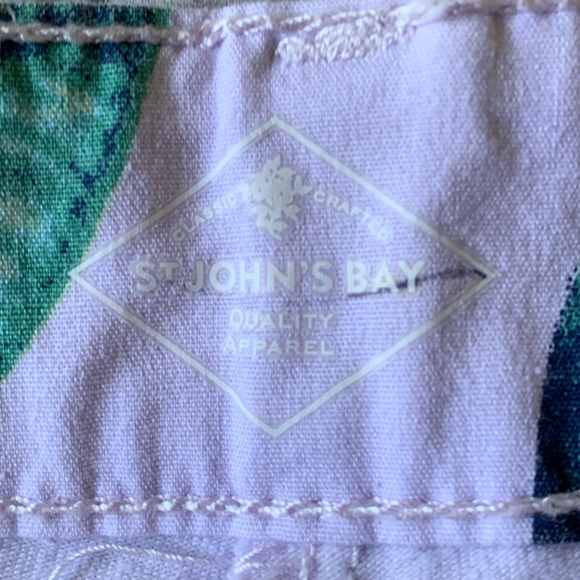 St. John's Bay Floral Skort - Picture 6 of 11